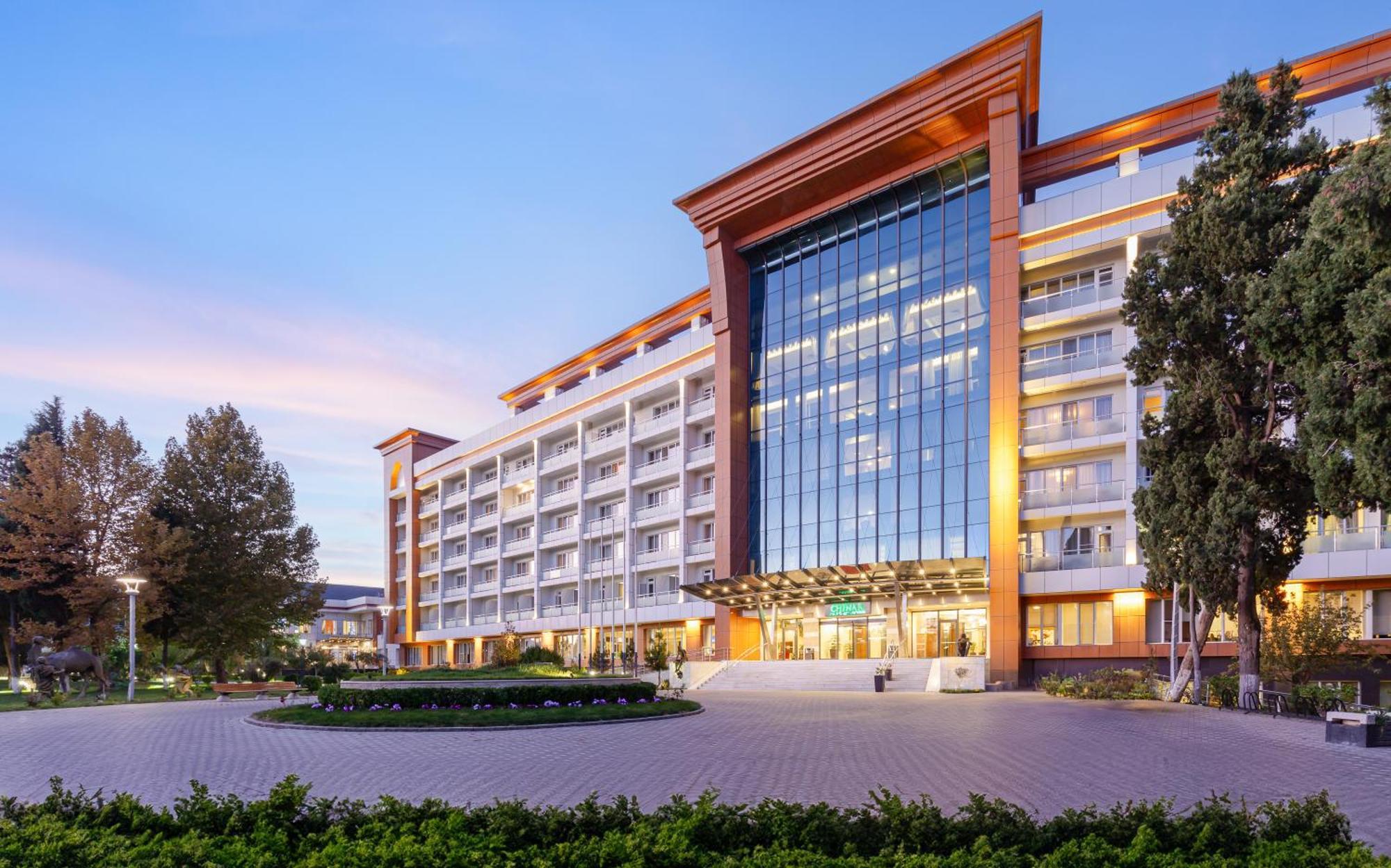 Chinar Hotel & Spa Naftalan Exterior foto