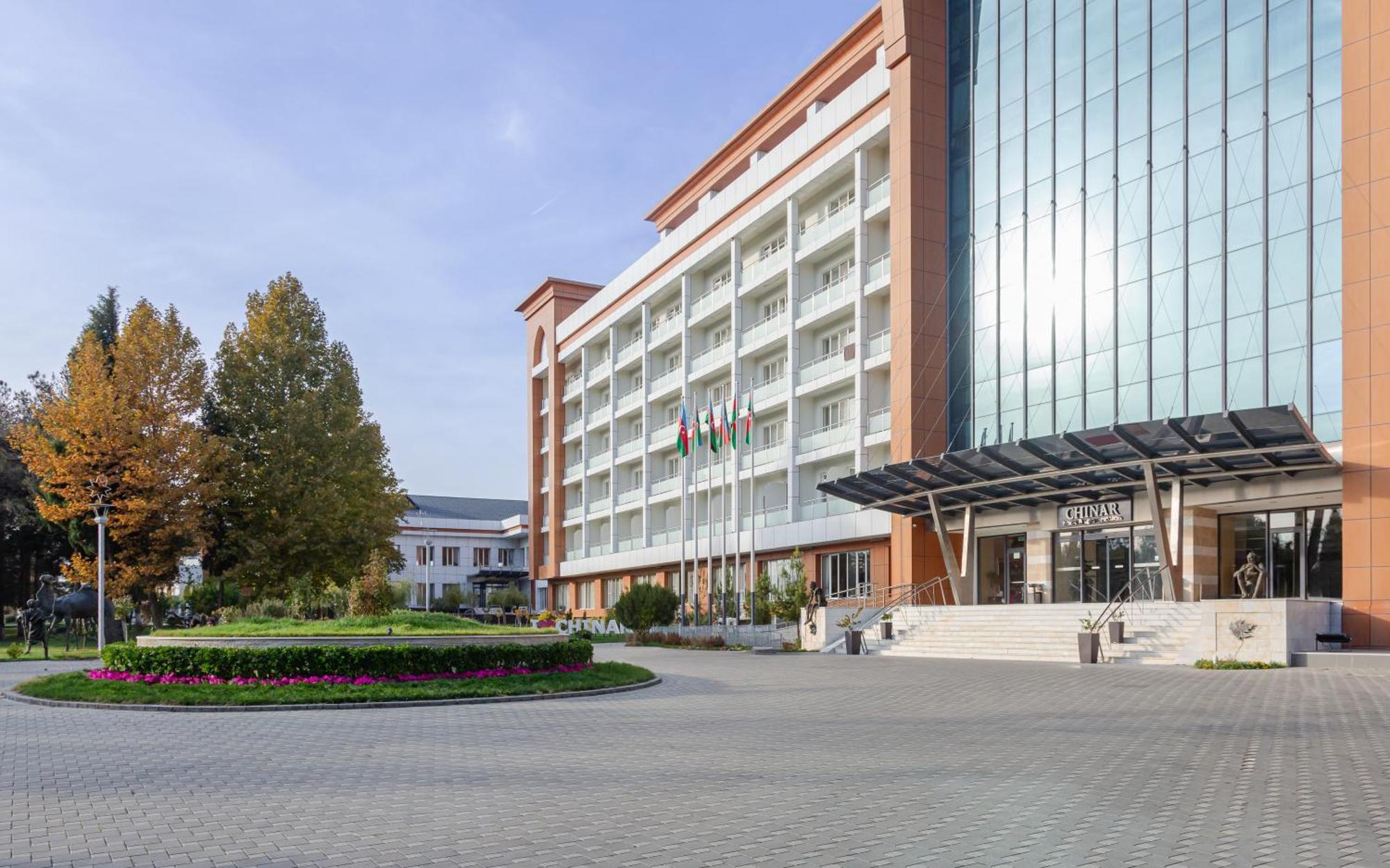 Chinar Hotel & Spa Naftalan Exterior foto
